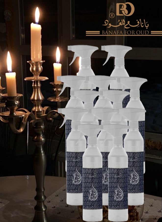 بانافع 12 قطع معطر منزل شير الشرق 500مل - Image 1