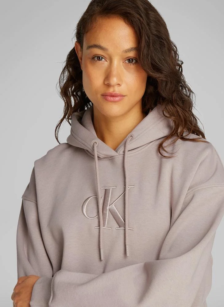 Calvin Klein Jeans Logo Deatil Hoodie