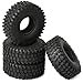 ZRRC Soft 19 RC Crawler Tires with Foam Inserts for Traxxas TRX4 Axial SCX10 IIIII Redcat Gen8 Vanquish VS410H10F10 RC4WD HPI 110 RC Rock Crawlers Trail Trucks RC Climbing Tyres - Image 2