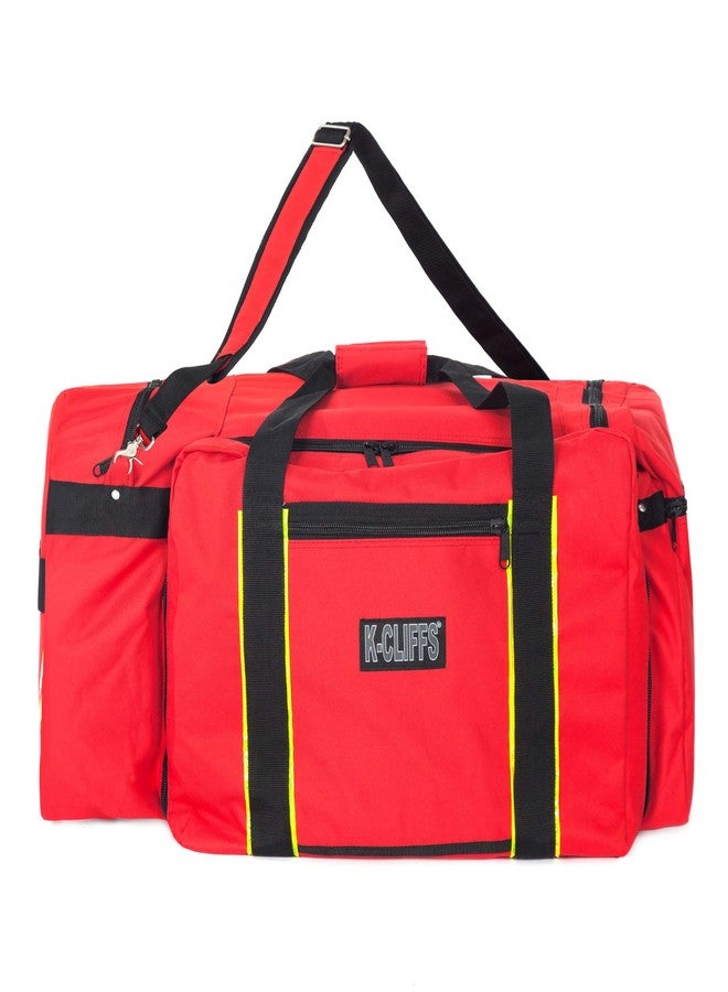 K-Cliffs Firefighter Rescue Duffel Fireman Paramedic Medical Bags Fire Fighter Turnout Gear Travel Bag Helmet Pocket - Image 2