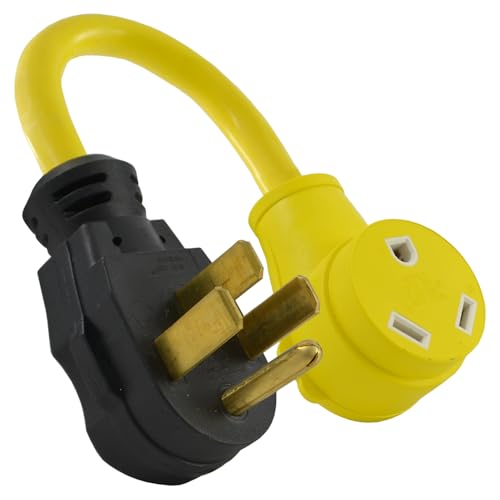 Conntek كونتيك 14315 محول طاقة RV من ذكر 50A إلى أنثى 30A - Image 1