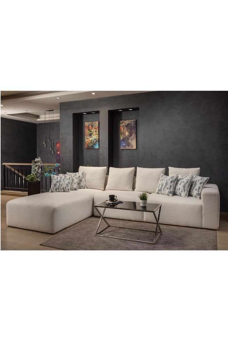 ركنة حرف L – قماش صوف – مقاس 320×220 سم - Image 1