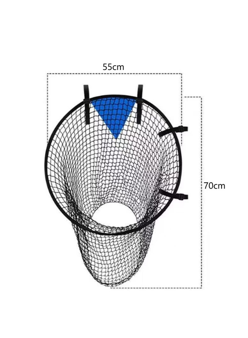 Leon Home Soccer goal mesh bag, soccer practice training target, free kick shooting target, soccer goal positioning training mesh pocket, youth practice goal shooting - Image 2