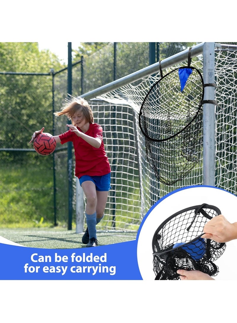 Leon Home Soccer goal mesh bag, soccer practice training target, free kick shooting target, soccer goal positioning training mesh pocket, youth practice goal shooting - Image 3