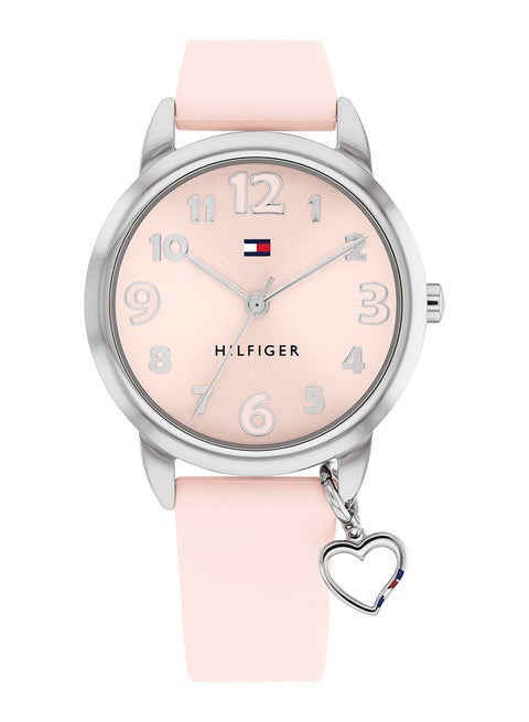 Unisex Analog Round Shape Silicone Wrist Watch 1720044 - 34 Mm