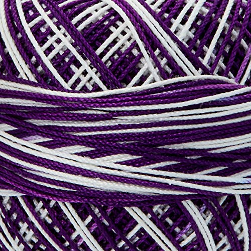 Handy Hands Lizbeth Cordonnet Cotton, Size 10, Purple Twist - Image 2