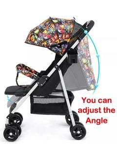 Generic Lightweight Baby Stroller Two Way One Button Portable Folding Baby Carriage Stroller Newborn Stroller Sleeping Basket  - Image 1