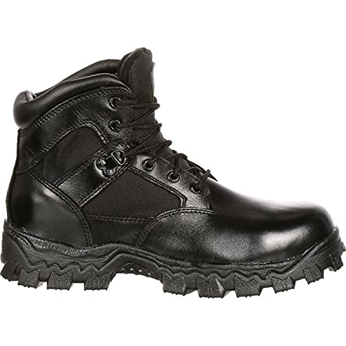 ROCKY Alpha Force Composite Toe Waterproof Public Service Boot, Black, Size 10(ME) - Image 1