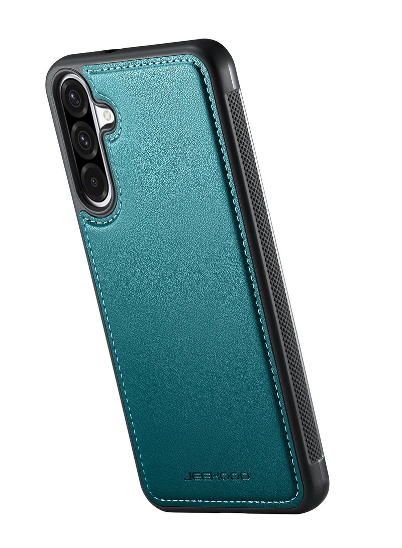 جيهود جراب حمايه من الجلد الصناعي الفاخر  متوافق مع  Samsung Galaxy A36 (اخضر) - Image 3