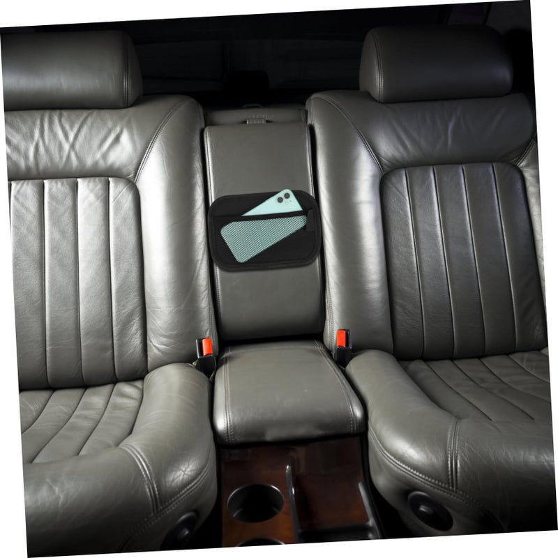 Large Capacity 2Pcs Pu Leather Car Seat Organizer For Phones Cards Essentials - Image 5