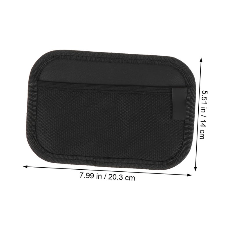 Large Capacity 2Pcs Pu Leather Car Seat Organizer For Phones Cards Essentials - Image 3