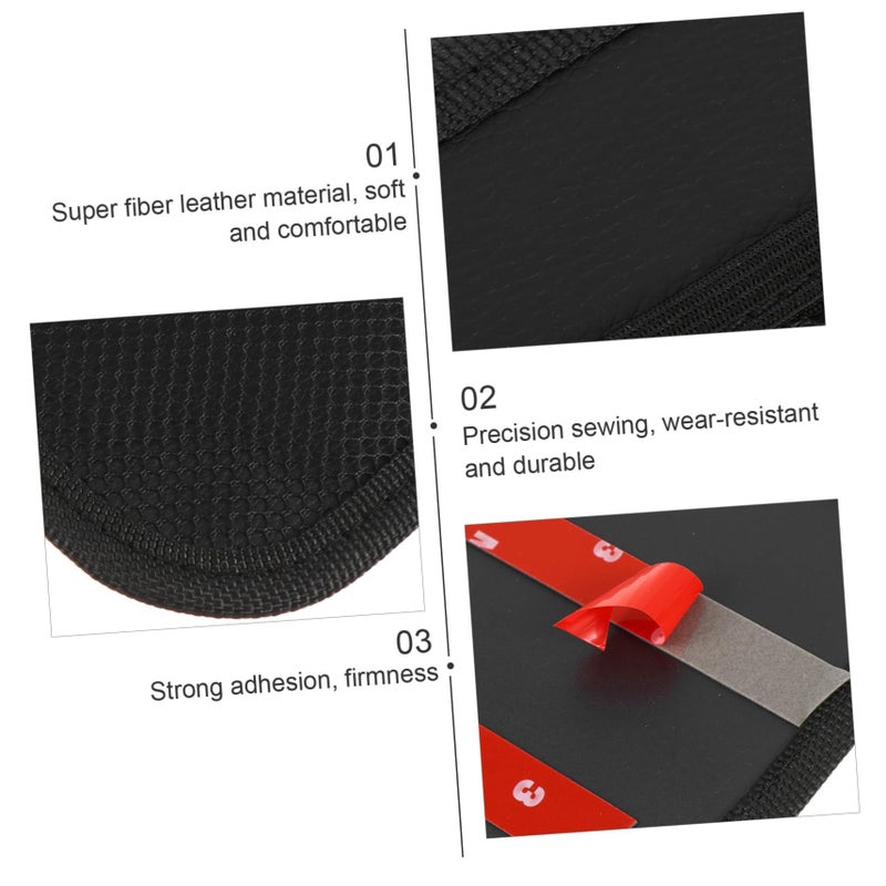 Large Capacity 2Pcs Pu Leather Car Seat Organizer For Phones Cards Essentials - Image 4
