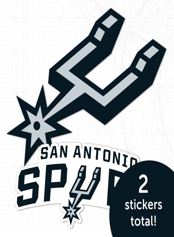 Desert Cactus San Antonio Spurs Sticker NBA Officially Licensed Vinyl Decal Laptop Water Bottle Car Scrapbook (4 Inch) - Image 5