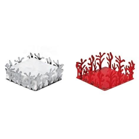 Alessi ESI18 "Mediterraneo" Paper Napkin Holder, Silver - Image 3