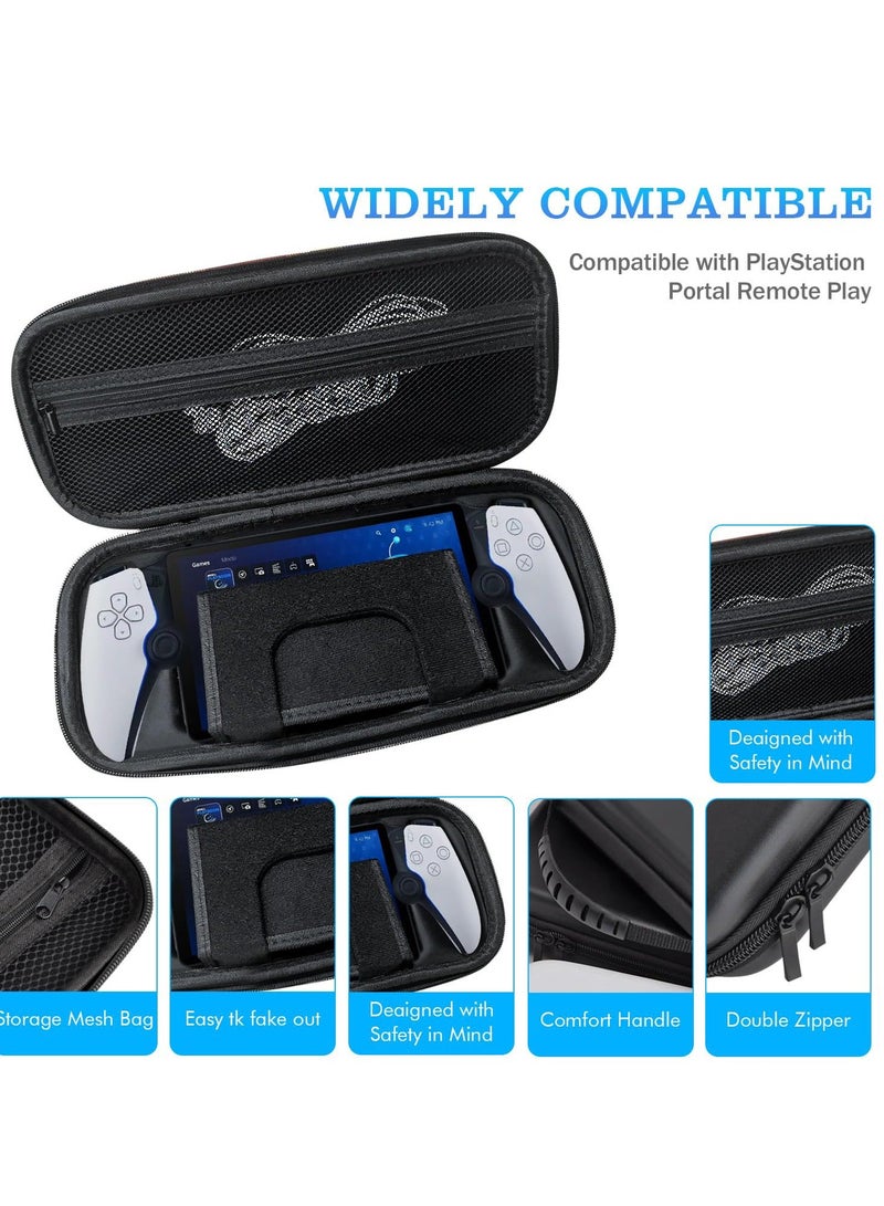 XiuWoo Carring Case For Sony PS5 Stream Storage Bag, Travel Bag Compatible with Disc and Digital Edition, for Remote Play, Home Travel,VR2 Accessories - Image 4