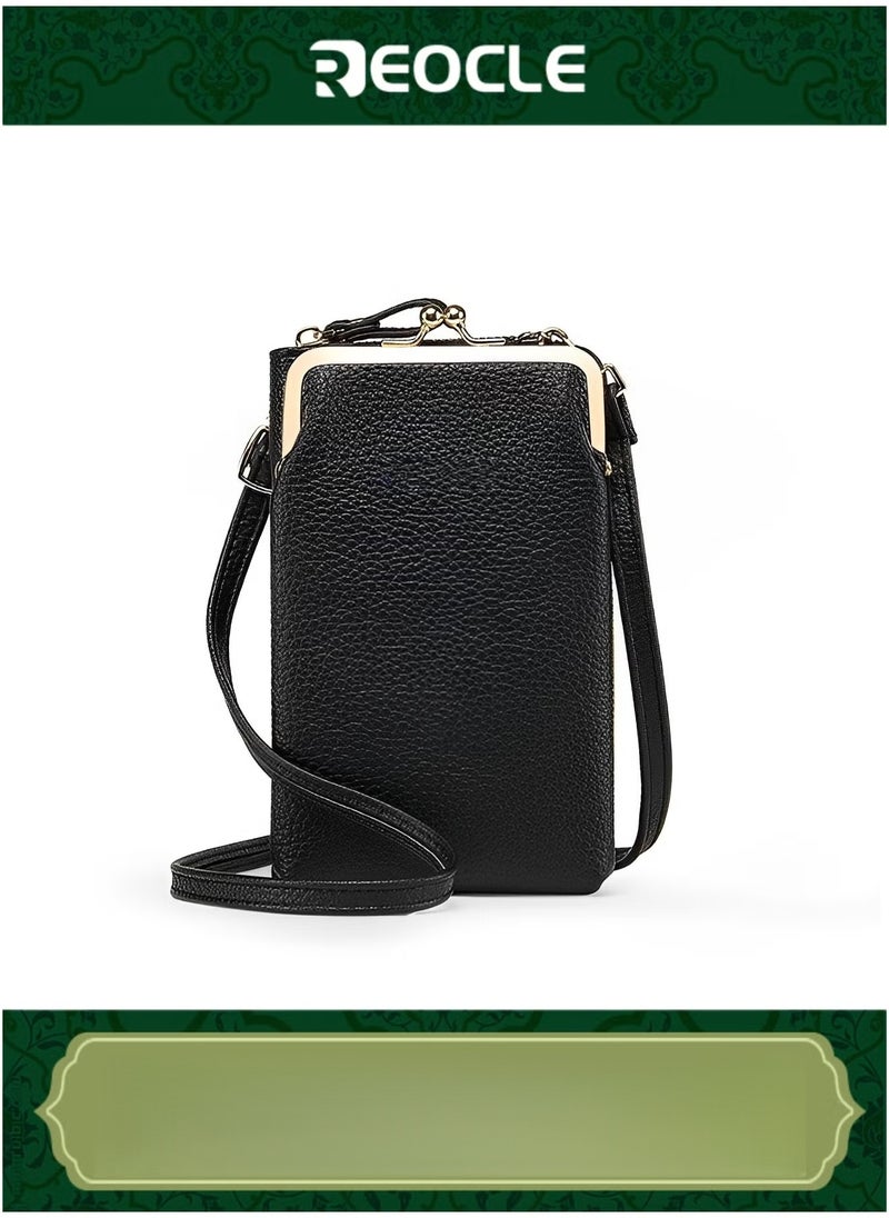 REOCLE Women's Crossbody Bags Crossbody Cell Phone Purses with Adjustable Strap & Multi Credit Card Slots Wallet Purses Best Gift for Women  - Image 1