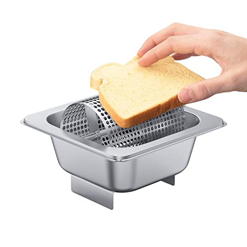 KEESHA 304 Stainless Steel Butter Spreader Wheel, Spreads Butter Evenly for Breakfast/Camping/Picnics, Hold 3 Sticks of Butters of Butter Roller Saver - Image 1