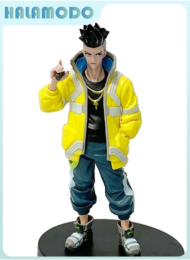 Cyberpunk Edgerunners - Dynamic 17.5cm David Figurine Model for Desk Decoration
