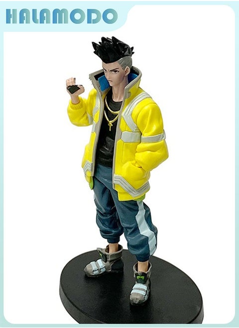 Cyberpunk Edgerunners - Dynamic 17.5cm David Figurine Model for Desk Decoration