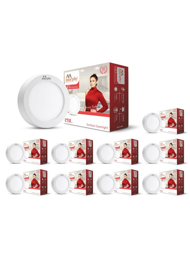 Murphy 5W CBL Round Surface Down Light (Warm White)-Pack of 10 - Image 1