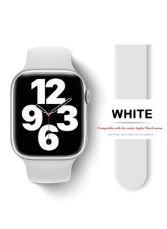 38MM/40MM/41MM/  Silicone White