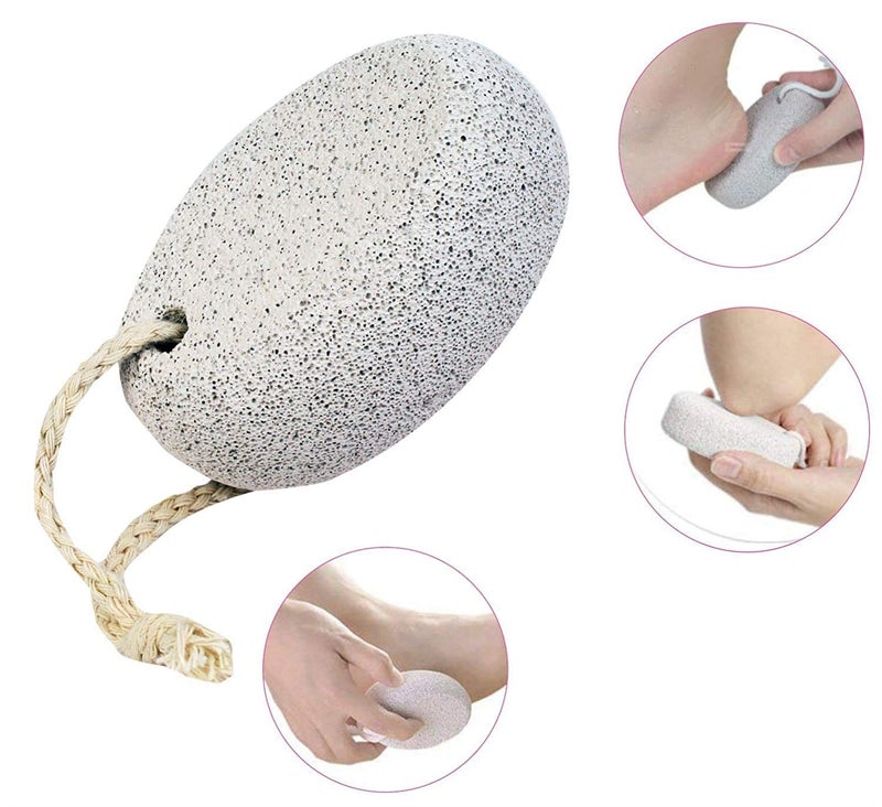 Calitate24 2 Pieces bathing sponges korean body scrub sponge baby bath sponge Ultra Soft & Bouncy deadskin removing sponges with 1 Pomic Stone - Image 4
