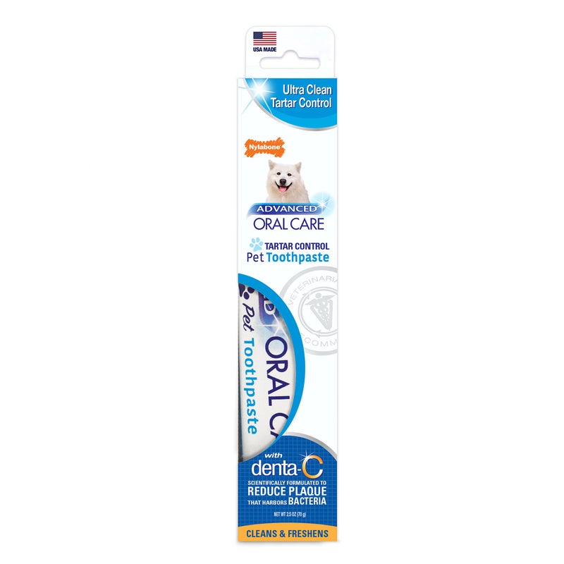 Nylabone Advanced Oral Care Tartar Control Dog Toothpaste Original 2.5 oz. (1 Count) - Image 1