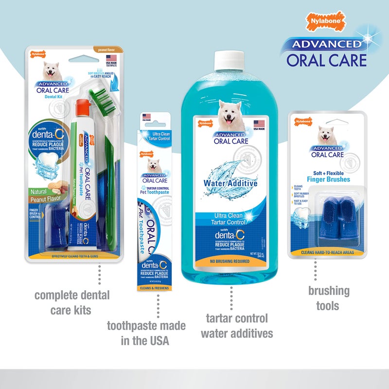 Nylabone Advanced Oral Care Tartar Control Dog Toothpaste Original 2.5 oz. (1 Count) - Image 5