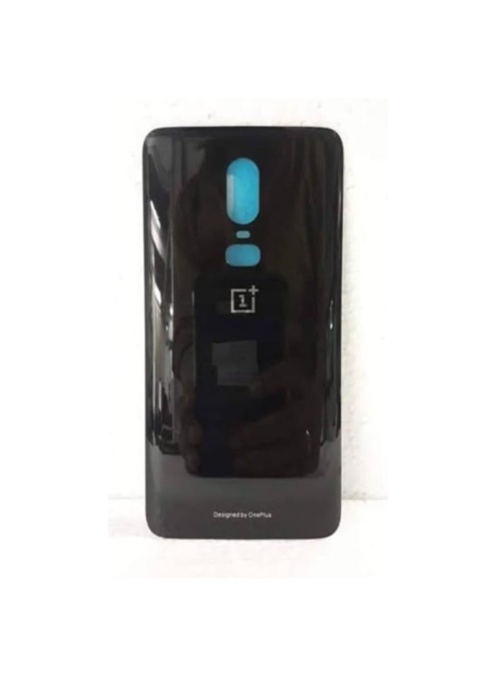 Replacement Back Glass for OnePlus 6 Black 