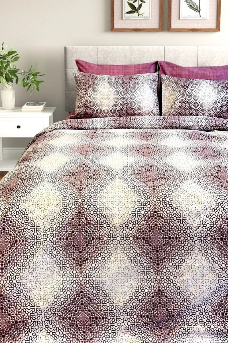 Alla Turca Single Ranforce Duvet Cover Set with Flat Sheets Ottoman G.dry
