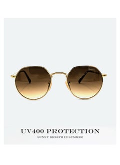 Signature Jack Sunglass - 3565 Gold 53 - Lens Size: 53 mm - Gold  - Image 1