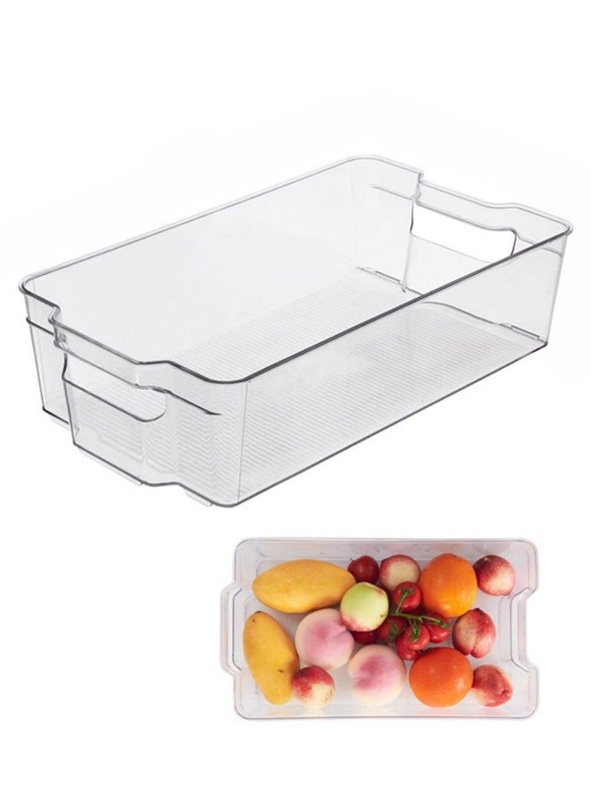 Morlife Refrigerator Clear Organizer Bins（31.3x21.2x9cm） - Image 1