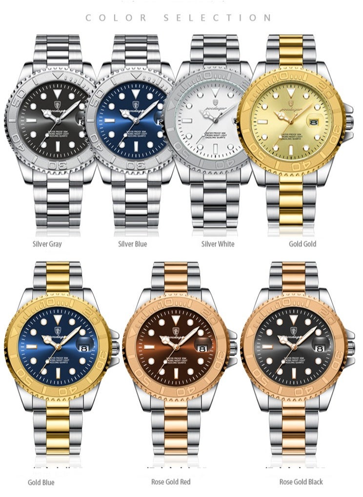 POEDAGAR - Man  Watch , Waterproof Luminous Men's Watch Quartz，Men's Wrist Watches - Image 1