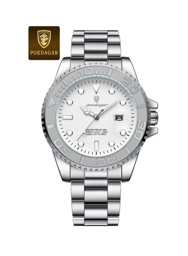 Man  Watch , Waterproof Luminous Men's Watch Quartz，Men's Wrist Watches