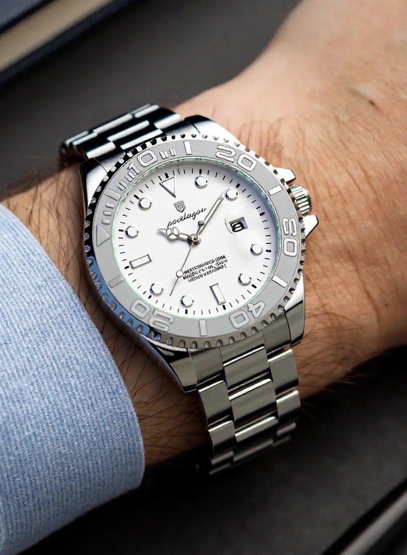 POEDAGAR Man  Watch , Waterproof Luminous Men's Watch Quartz，Men's Wrist Watches - Image 3