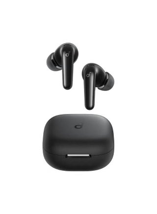 R60i NC, 6-Mics, Real-Time (ANC) Adaptive Noise Cancelling, Hi-Res Sound, Wireless Bluetooth Earbuds, Translation Earbuds, 50H Playtime Black Black