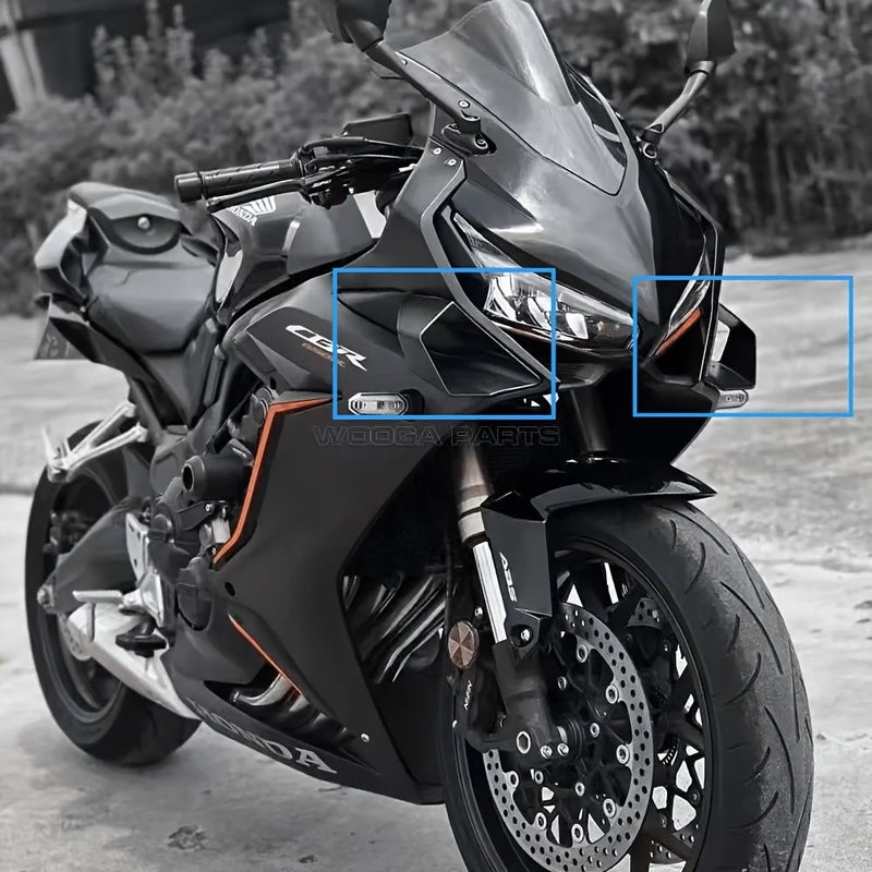 Aftermarket Water Transfer Printing Side Spoiler Wing For Honda CBR650R Models 2019 To 2024 Motorcycle Parts - Image 4