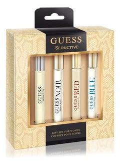 GUESS Guess For Women Mini Set Edt 4 X 15ml (Seductive + Seductive Noir + Seductive Red + Seductive Blue) 