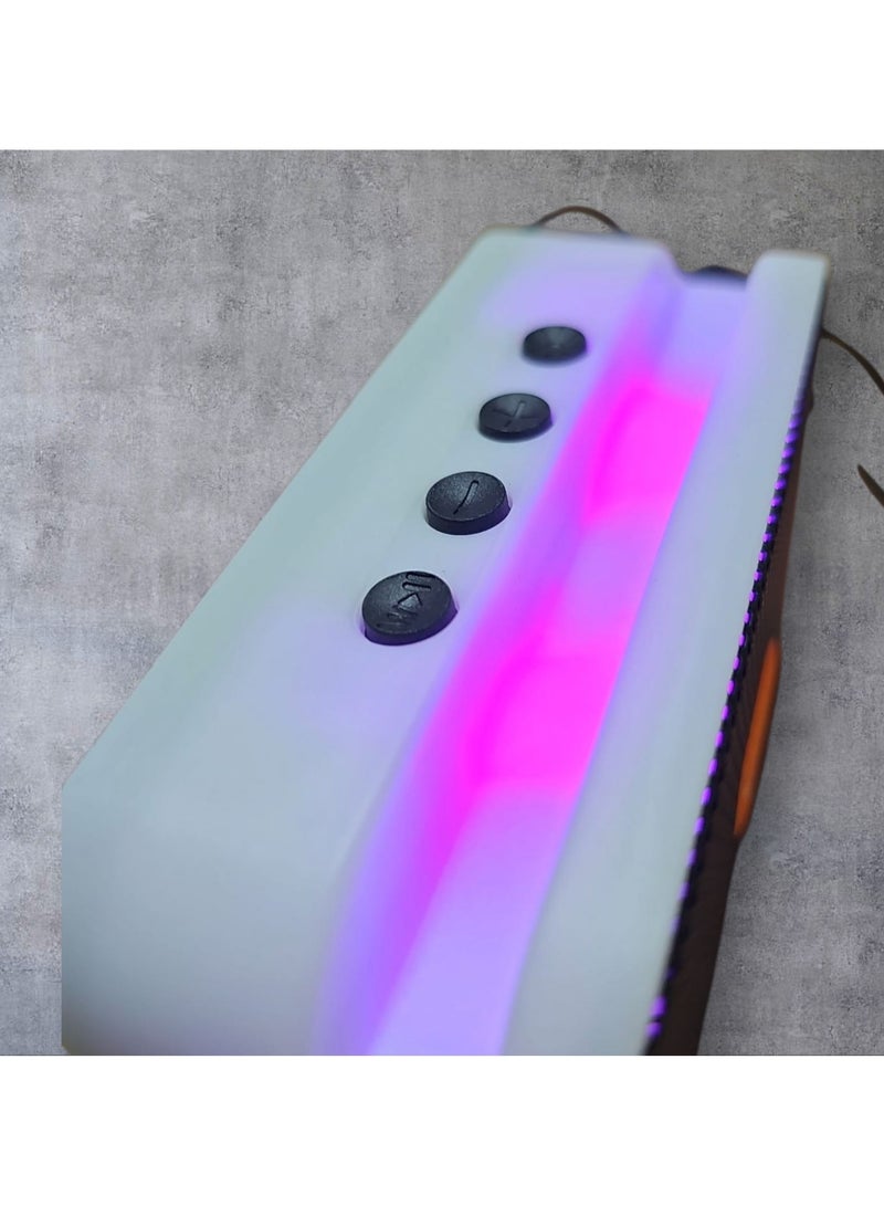 Portable Mini Bluetooth Speaker with Stunning LED Lights - Perfect for Outdoor Use - Image 2