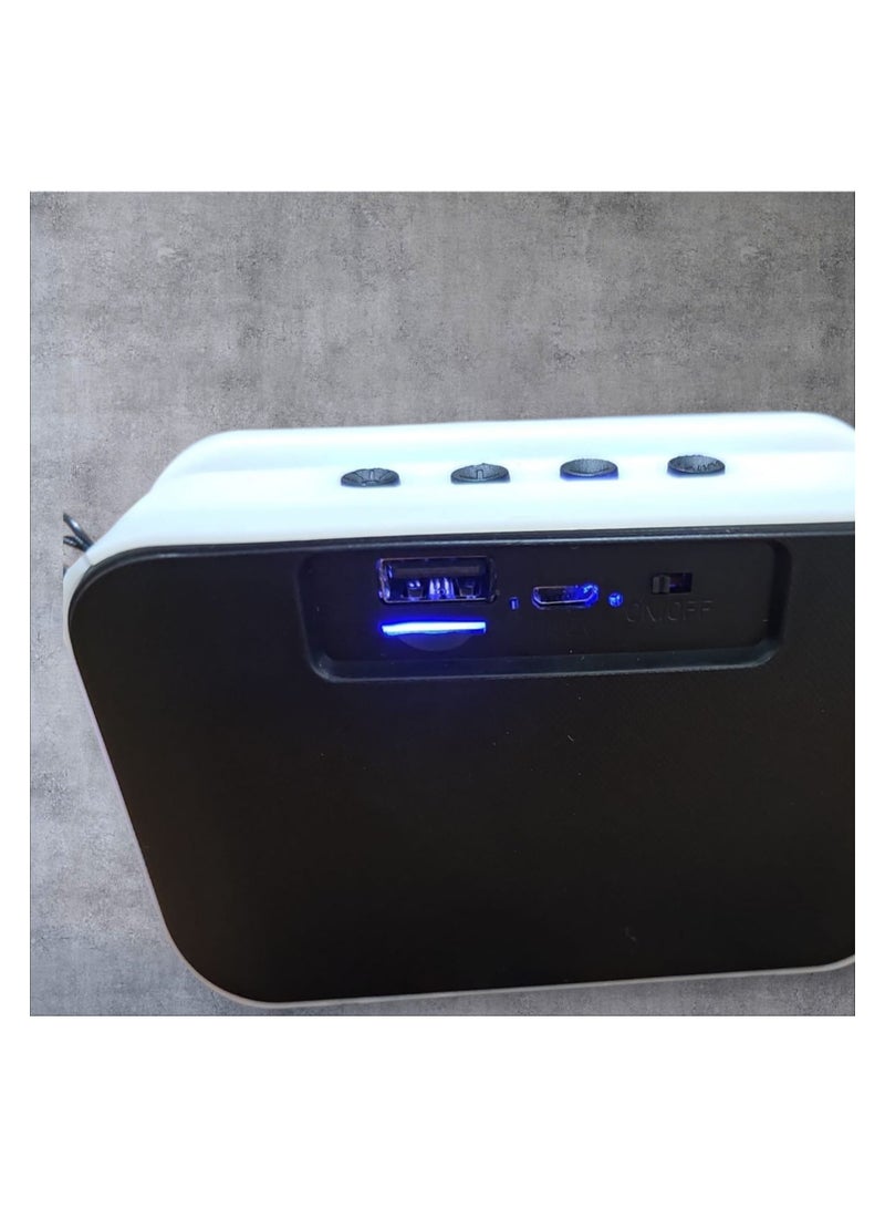 Portable Mini Bluetooth Speaker with Stunning LED Lights - Perfect for Outdoor Use - Image 3