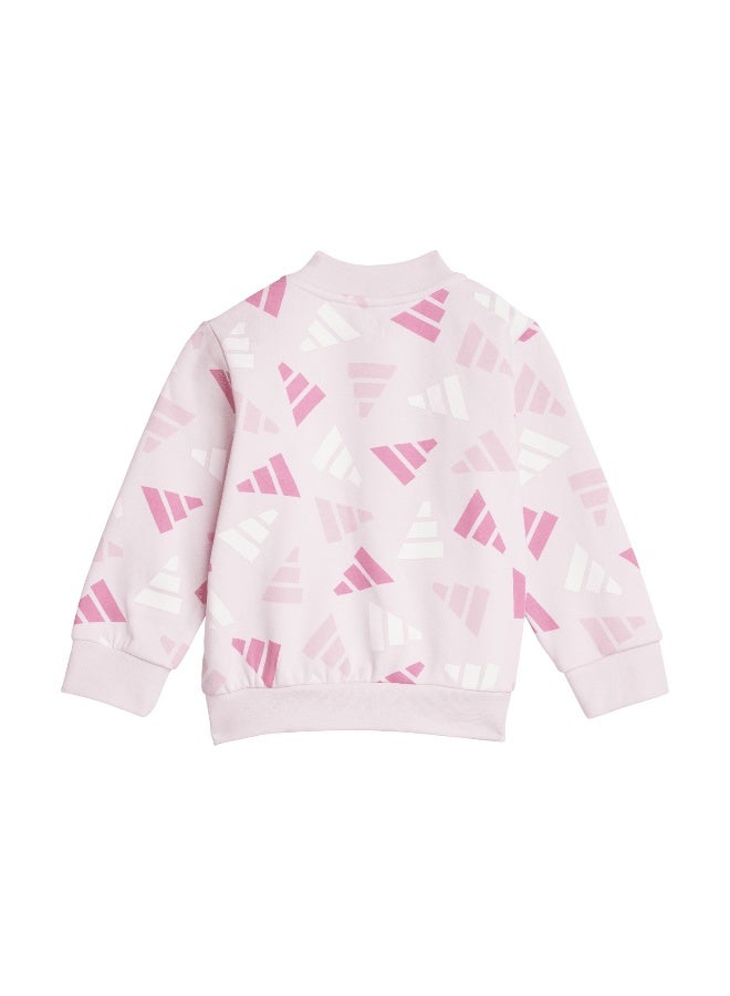 adidas seasonal essentials logo celebration fleece unisex tracksuit