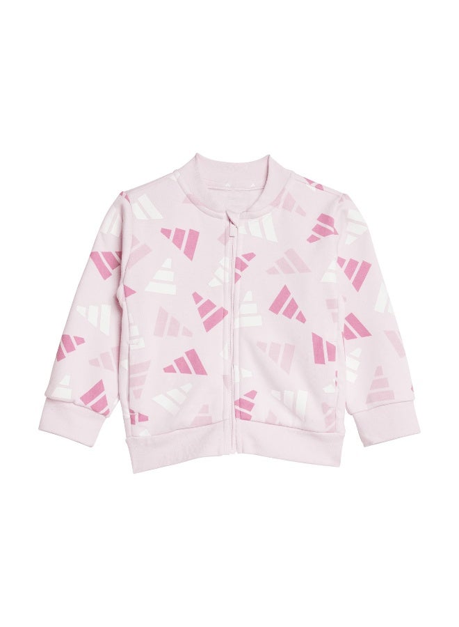 adidas seasonal essentials logo celebration fleece unisex tracksuit
