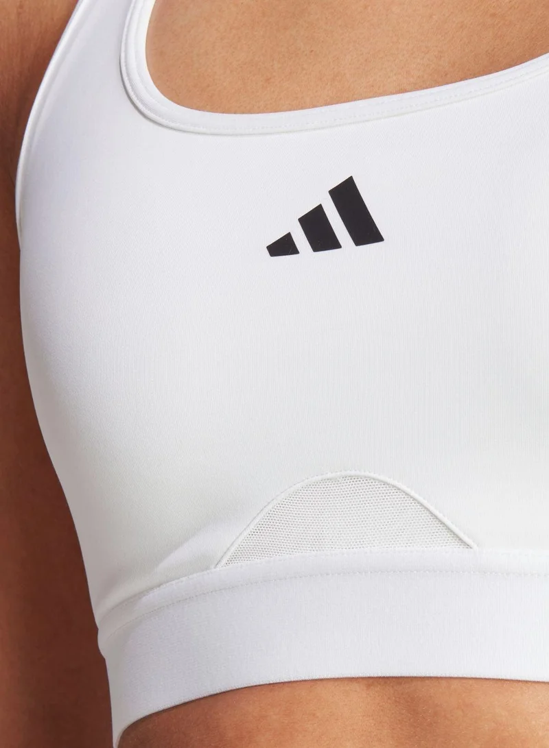Adidas powerreact training medium support women bra