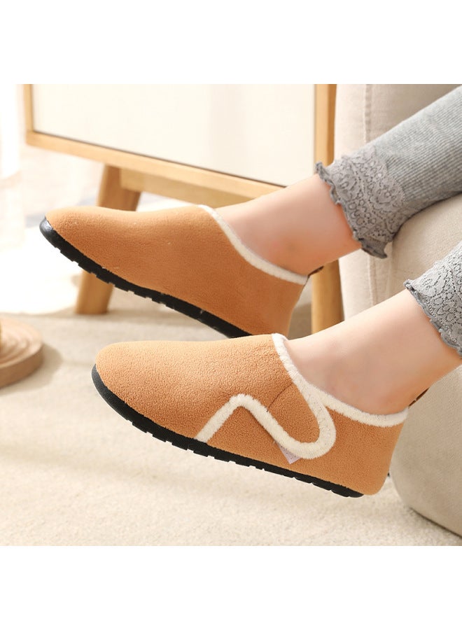 Autumn And Winter Kidsren's Indoor Velvet Floor Socks Non-slip Bottom Early Education Home Baby Shoes Home Shoes Early Education Socks For Women