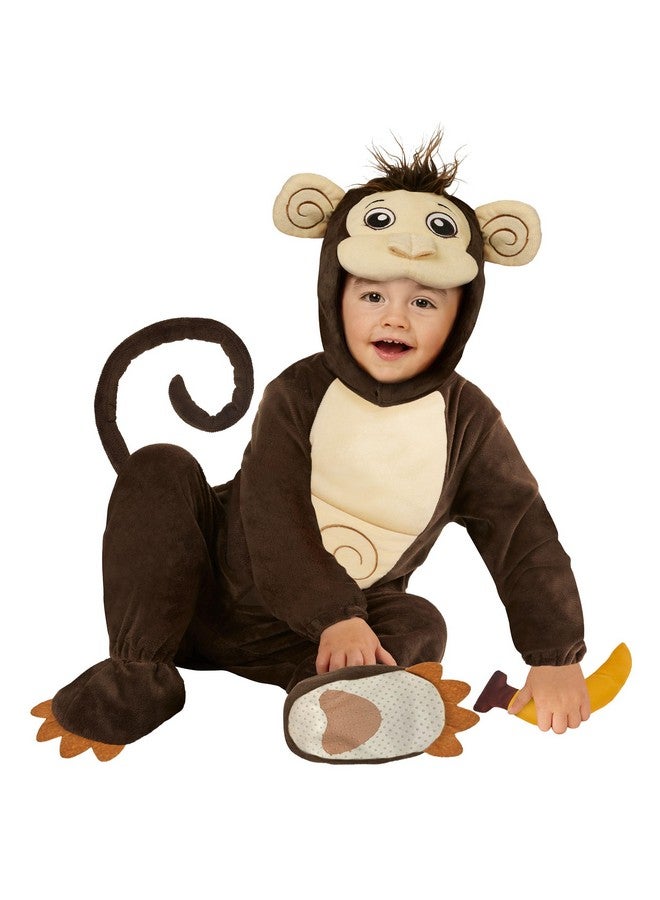 MORPH Monkey Costume For Toddler Monkey Halloween Costume Baby Monkey Costume Kids Monkey Costumes For Boys Monkey Baby Halloween Costume (34 Years) - Image 1