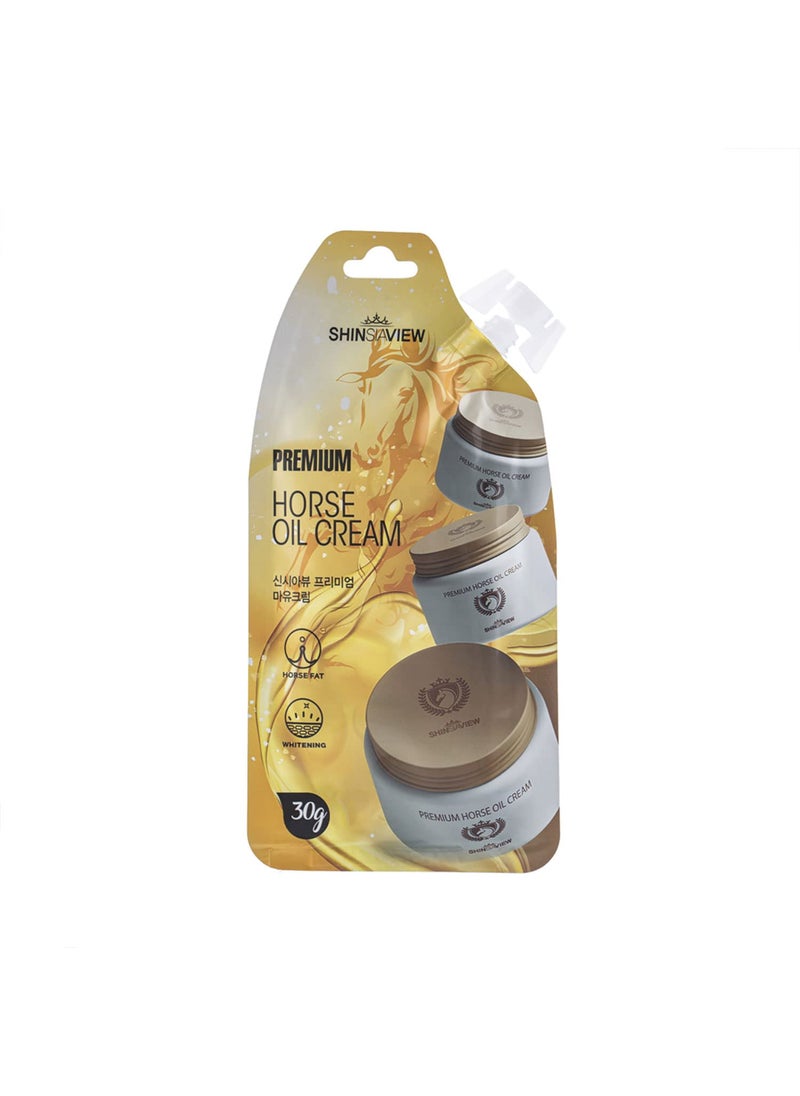 SHINSIAVIEW SHINSIAVIEW Premium Horse Oil Cream Travel Size Skincare Serum Intense Nourishing Facial Moisturizer Skin Lifting Face Serums Moisturizers 