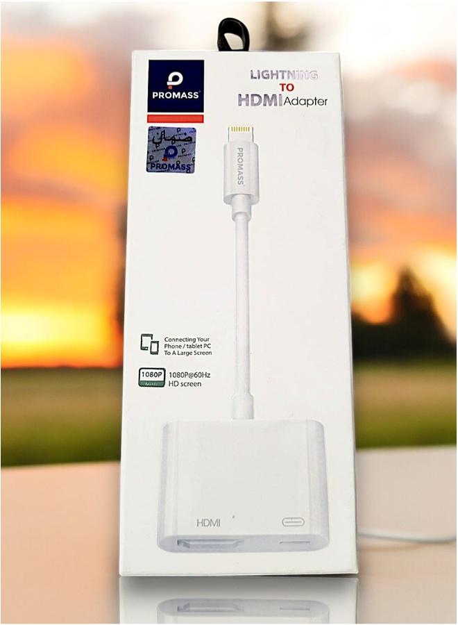 بروماس محول Visual Sync Lightning إلى HDMI أطلق العنان لشاشتك على المسرح الكبير - Image 1