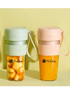 ProOne ProOne PHP04 Portable Mini Juicer Cup, 300ml Capacity, 40W, USB Rechargeable, Lightweight & Compact, Green – Ideal for Smoothies, Protein Shakes, and Fresh Juices  - Image 3