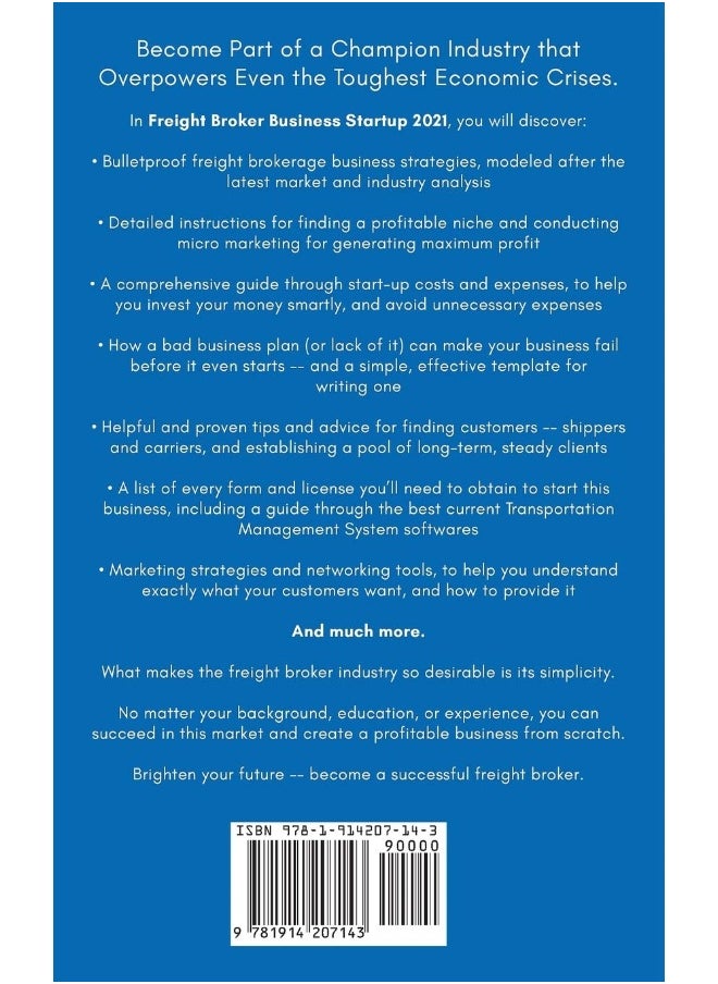 null - Freight Broker Business Startup 2021-2022: Step-by-Step Guide to Start, Grow and Run Your Own Freight Brokerage Company In As Little As 30 Days with the Most Up-to-Date Information - Image 1