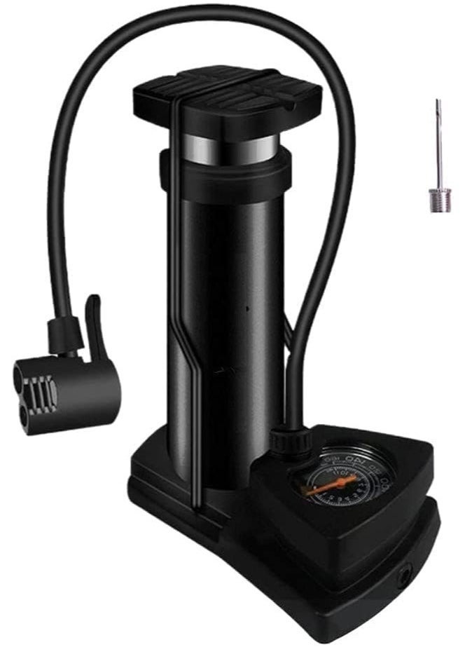 ELTRAZONE Durable Foot Pump – Easy and Efficient Inflation Pump for Tires, Sports Equipment, Bikes, and Inflatable Toys – Lightweight and Portable Design with Anti-Slip Base – Ideal for Cars, Bicycles, Footballs, Basketballs & More – Reliable Air Pressure Pump for Quick Inflation - Image 1